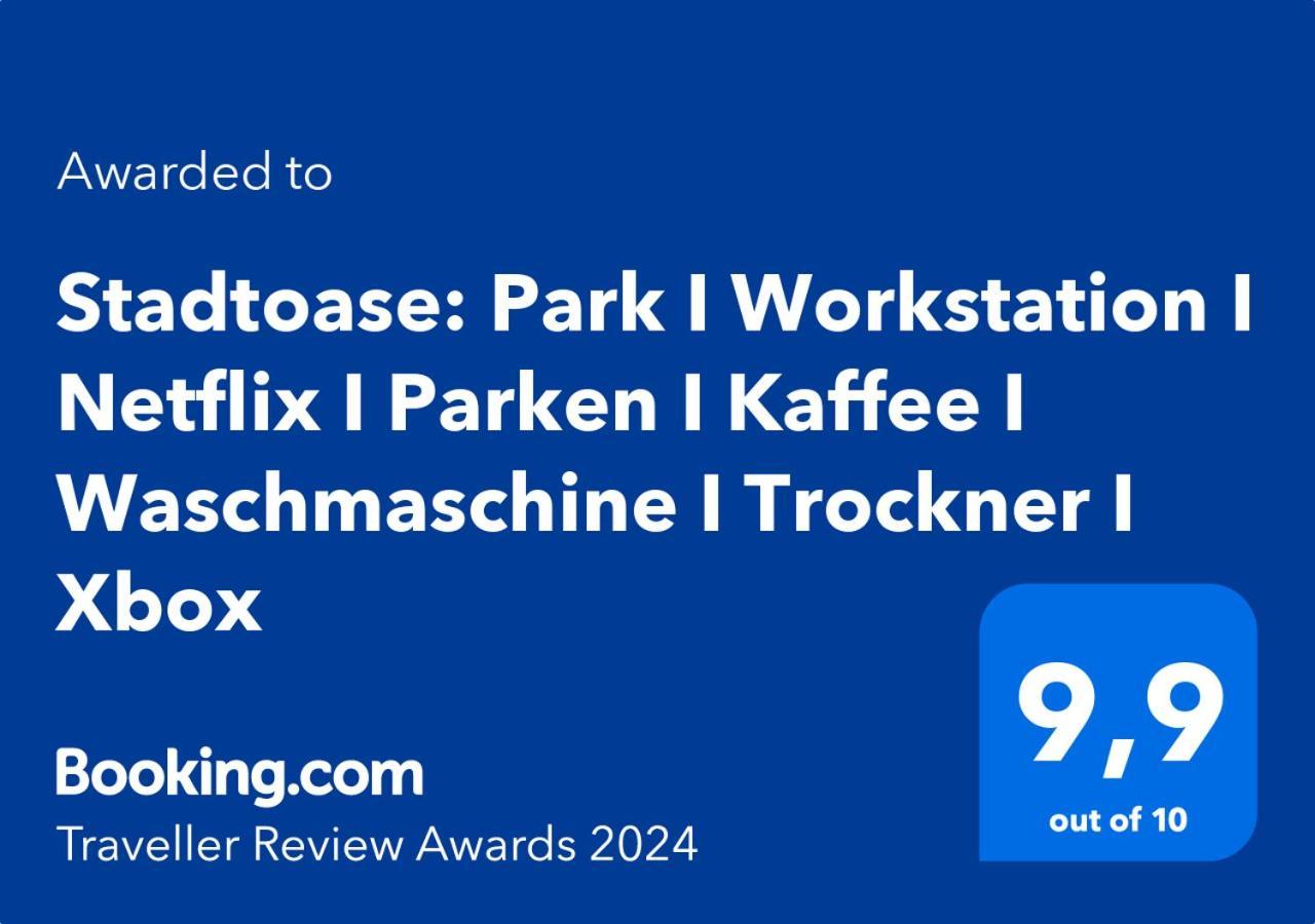 Dnd Stadtoase I Park I Workstation I Netflix I Parken I Kaffee I Waschmaschine I Trockner I Xbox Вюрцбург Екстер'єр фото