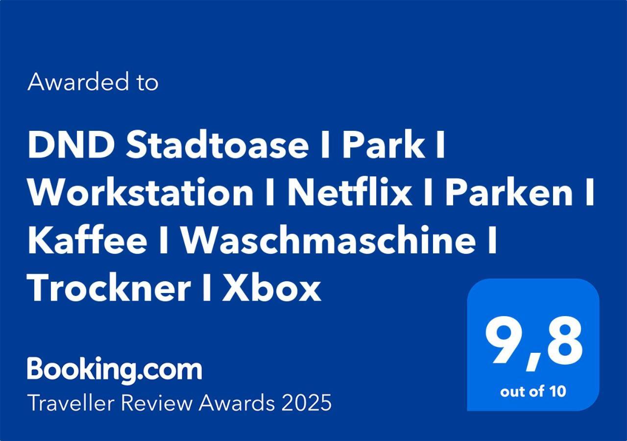 Dnd Stadtoase I Park I Workstation I Netflix I Parken I Kaffee I Waschmaschine I Trockner I Xbox Вюрцбург Екстер'єр фото